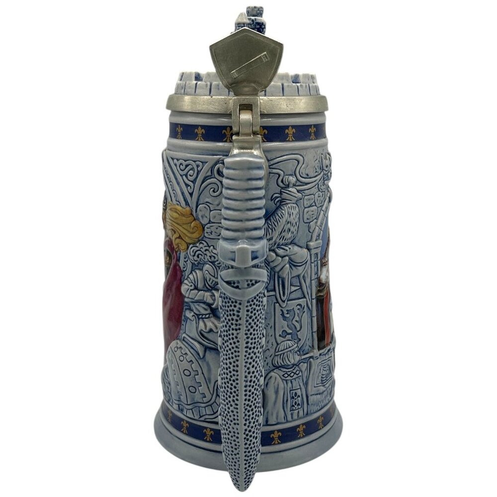 Avon Knights Of The Realm Collectible Stein With Lid & Sword Handle - Picture 7 of 10